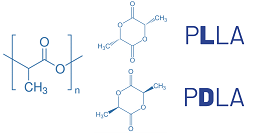 Abbildung 1: chemische Struktur von PLA